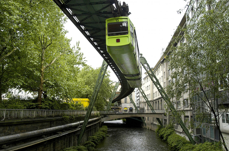 Illustration for article titled Wuppertal Suspended Railway